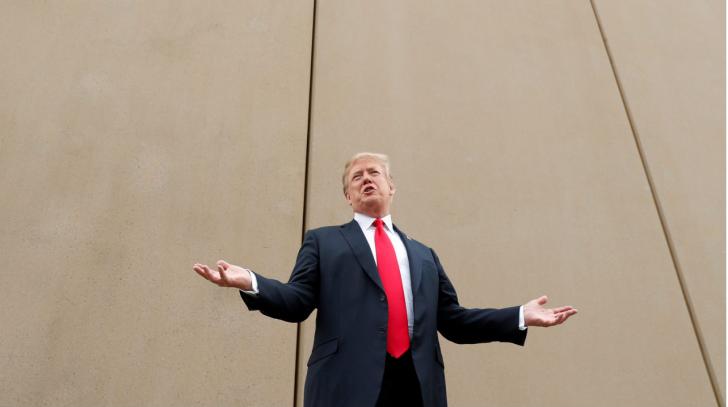 Trump is pressing ahead with his planned border wall
